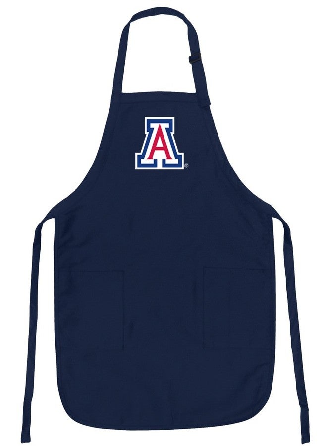 Broad Bay University of Arizona Apron Stain Release Arizona Wildcats Aprons with Pockets and Adjustable Neck - Image 1