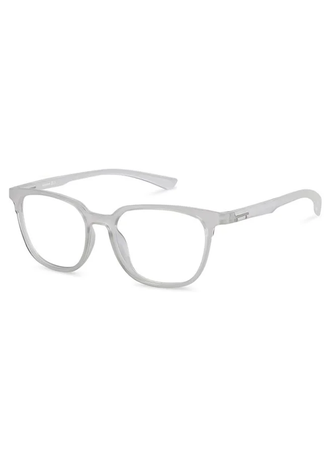 لينسكارت بلو LENSKART BLU | Zero Power Blue Cut & Antiglare Computer Eyeglasses | Wayfarer For Men & Women | Large | LB E13740