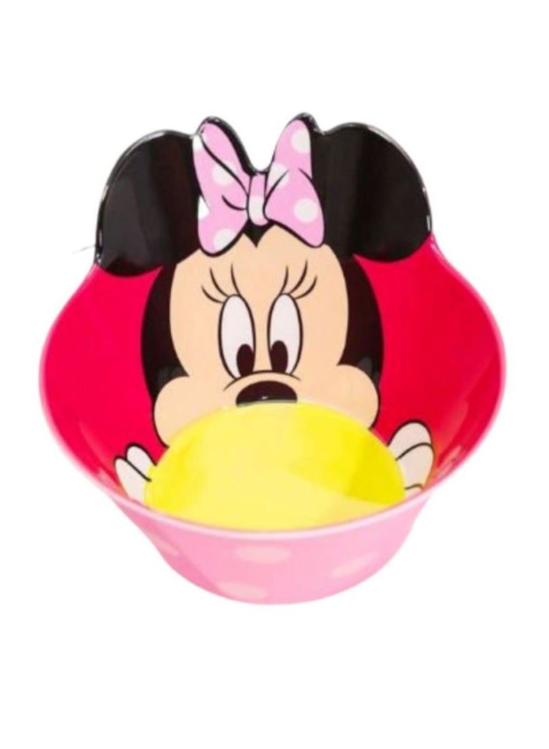 Disney طقم وعاء وكوب مضاد للصدمات من الميلامين للأطفال والرضع بعمر 3 سنوات وما فوق - Image 2