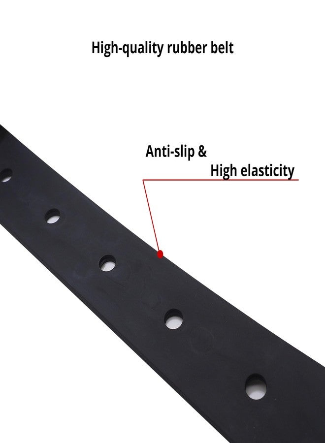 SAEKODIVE Rubber Diving Weight Belt with Marseillaise Stainless Steel Buckle - Freediving, Scuba Dive, Spearfishing Weight Belt - Image 4
