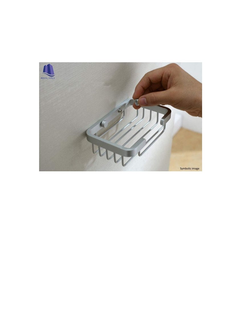 حامل صابون للحمام يعلق على الحائط لتخزين أطباق الصابون - Image 2