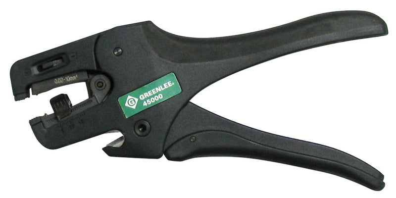Greenlee أداة إزالة عزل الأسلاك Greenlee 45000 Kwik، أسود/أخضر - Image 3