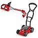 Arrowbash 2 Pcs Toy Gardening Tool Set for Kids Toy Weed Trimmer Push Lawn Mower Battery Powered Gardening Tool Set with Lights and Sounds Christmas Birthday Gift for Boys Girls - Image 2