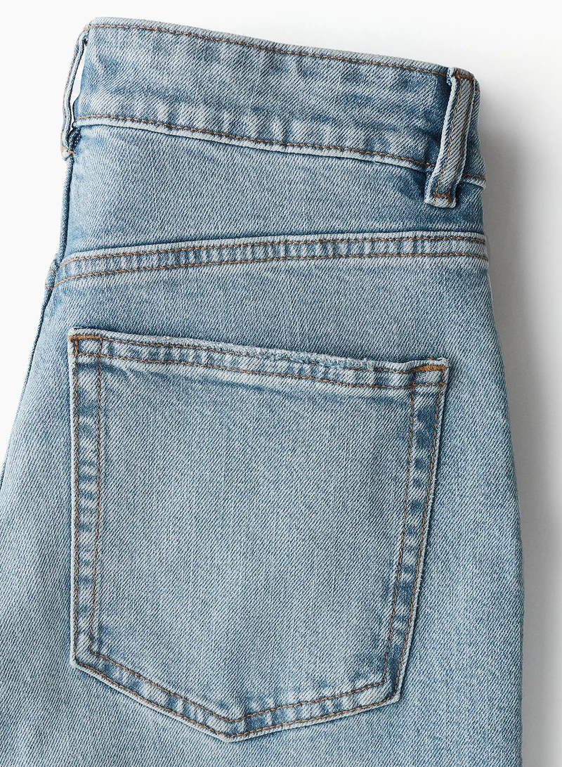 H&M Wide High Jeans