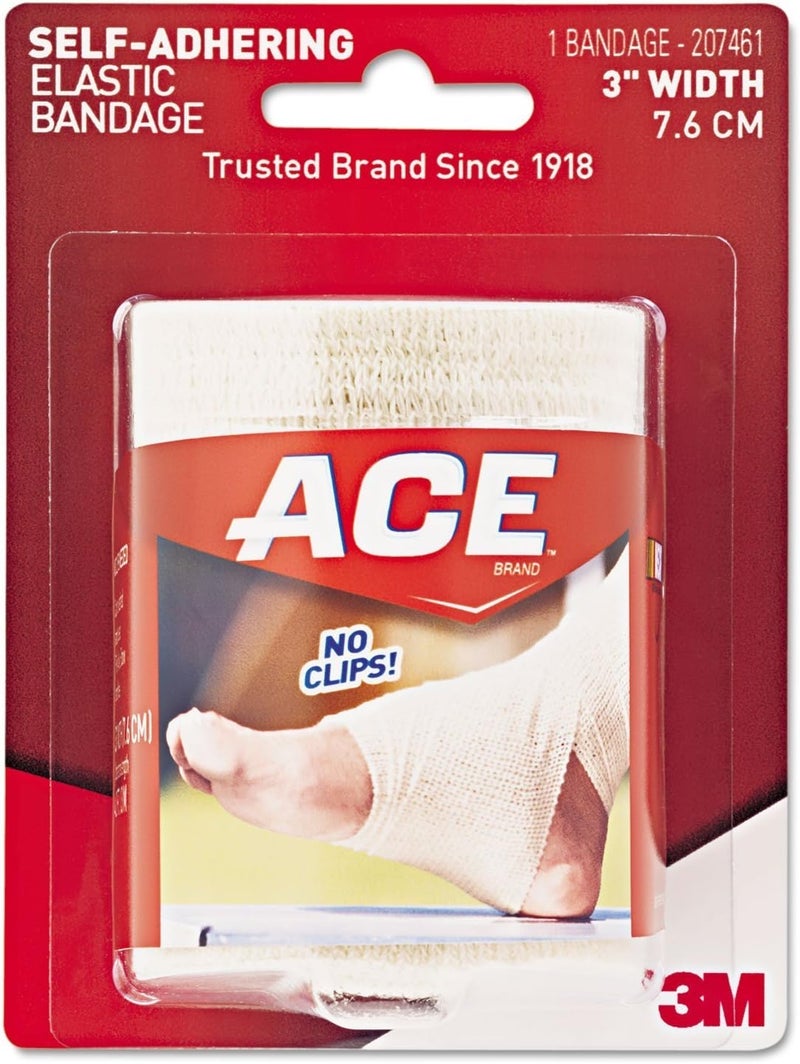 ACE ACE Self-Adhering Elastic Bandage, 3 Inches, 1-Count 