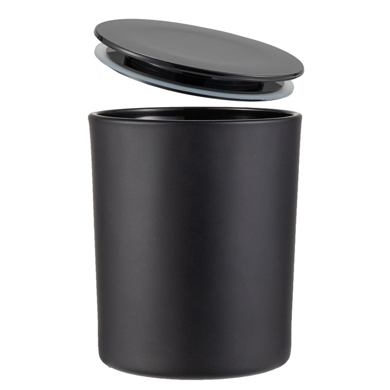 CandMak Candle Jars, 20 Pack 6 OZ Glass Empty Candle Vessels Containers Jars Bulk with Black Lids for Making Candles (Black Matte) - Image 5