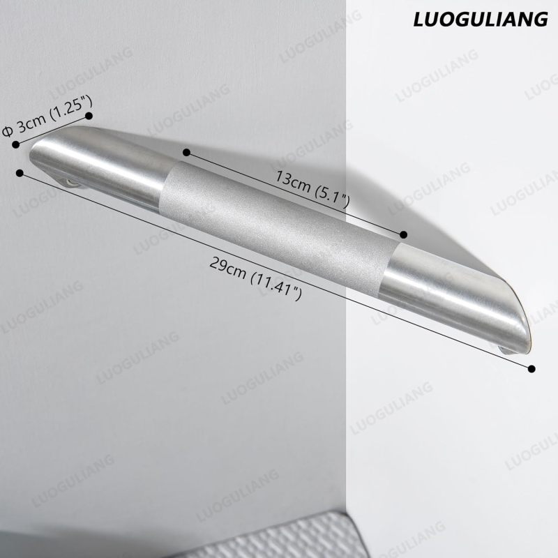 Shower Foot Rest: Silver Shower Foot Ledge - Shower Shaving Aid for Home Bathroom Use - Image 3