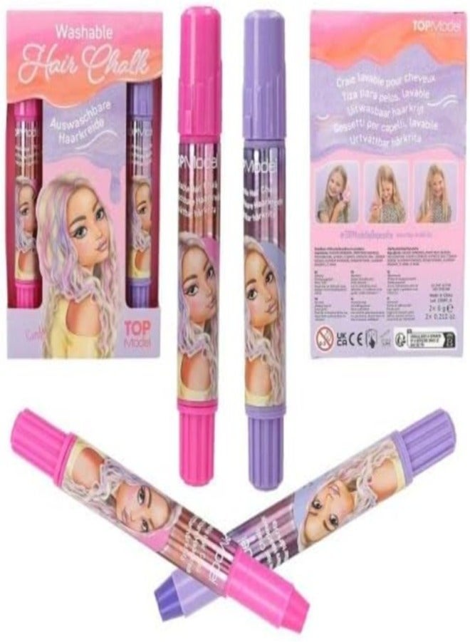 TOPModel Beauty And Me Hair Chalk Pen - 1 Piece Only - Color May Vary - Image 2