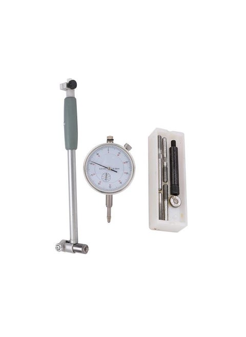Dial Bore Gauge Set, 50-160MM Diameter Indicator Measuring Engine Cylinder Tool Kit, 0.01 Accuracy, Inner Diameter Scale, with Carrying Box, for Internal Sizes Measuring