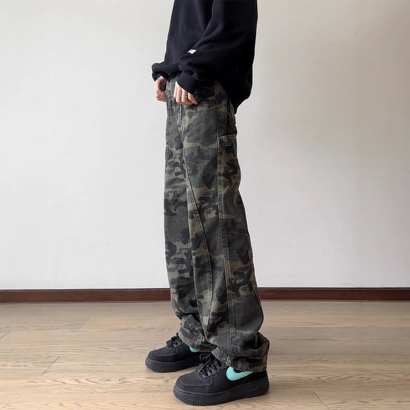 Unisex Casual Daily Denim Jeans - Image 3