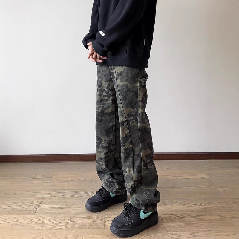 Unisex Casual Daily Denim Jeans - Image 5