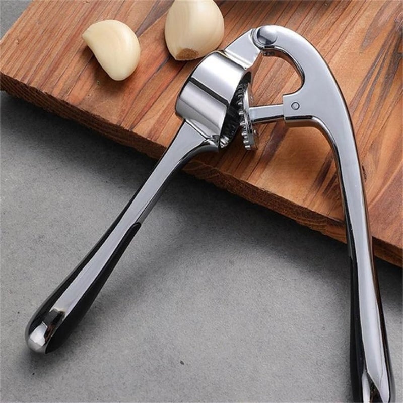 for Garlic Press Set Kitchen Gadgets Garlic Press with Easy Squeeze Handle - Garlic Chopping Tool - Easy Clean Garlic Press