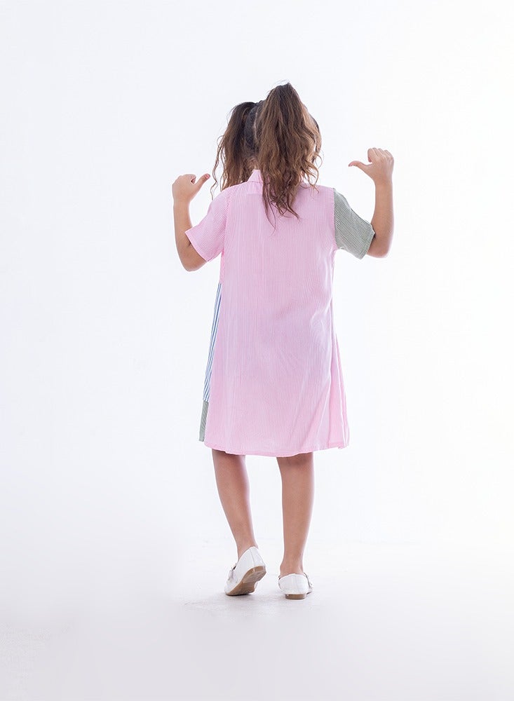 BCC BEBO_My daughter dress is 3 colors_Pink  - Image 3