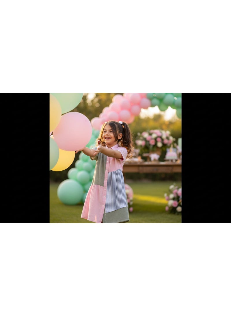 BCC BEBO_My daughter dress is 3 colors_Pink - Image 1