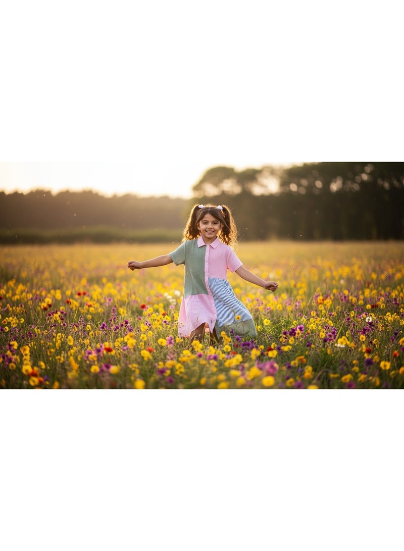 BCC BEBO_My daughter dress is 3 colors_Pink - Image 2