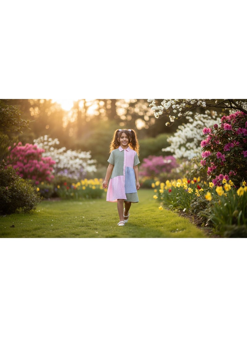 BCC BEBO_My daughter dress is 3 colors_Pink - Image 3
