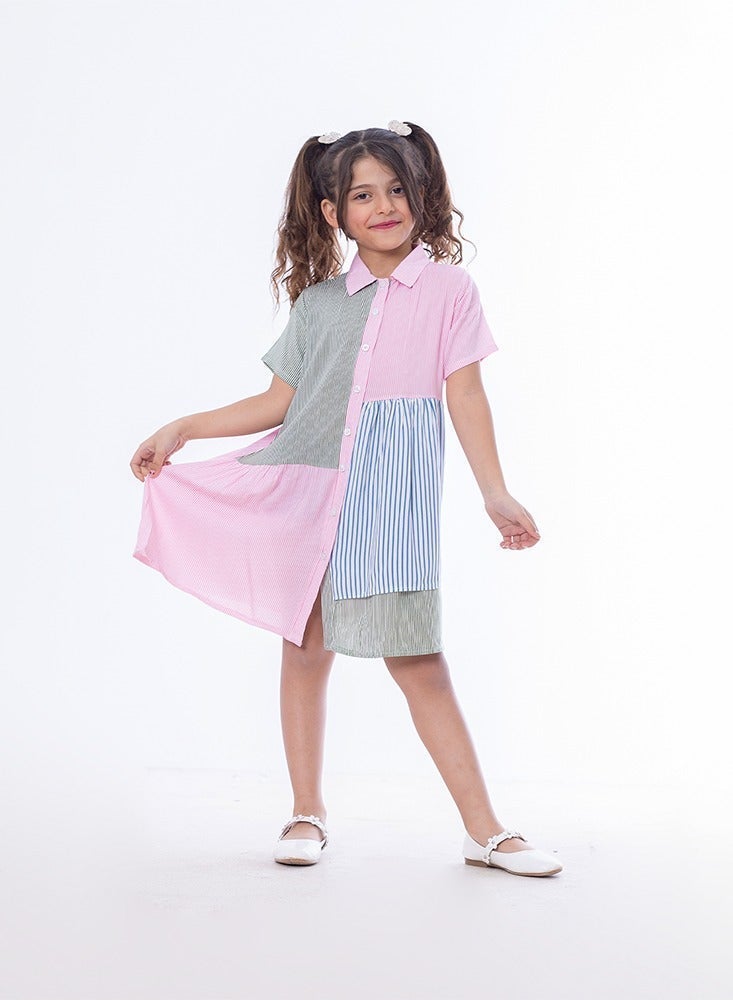BCC BEBO_My daughter dress is 3 colors_Pink - Image 4
