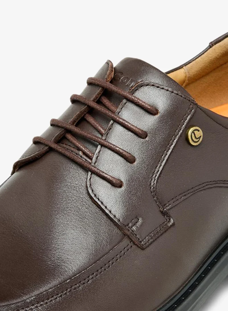 Le Confort BROWN Men Lace-Up Derby Shoes for Men | Best Price UAE