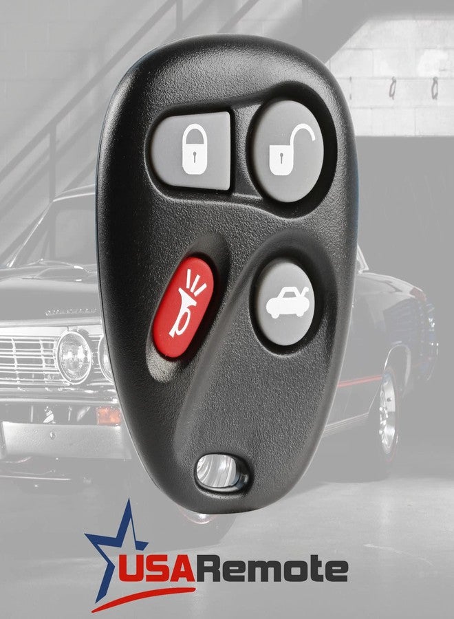 USARemote Car Key Fob Keyless Entry Remote fits Chevy Corvette Malibu SSR/Pontiac Bonneville Grand Am/Buick Lesabre/Cadillac Deville Seville/Oldsmobile Alero Aurora (KOBLEAR1XT, 25695954) - Image 2