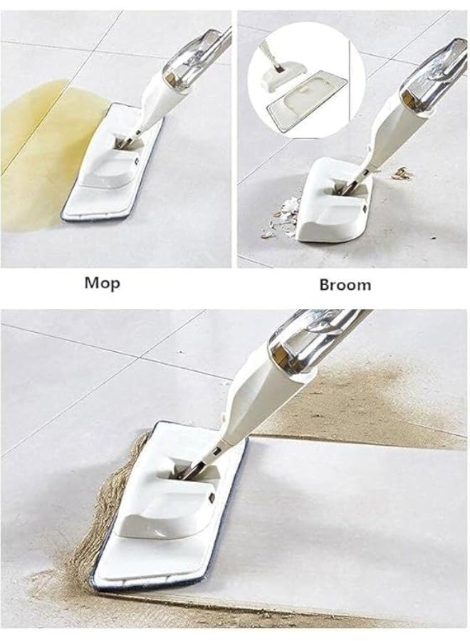 UShop U-Shop Microfiber Spray Mop, 360° Swivel Head with Two Washable Pads, for Ceramic, Porcelain, Parquet, Marble, Hardwood and Tile Floors - Image 5