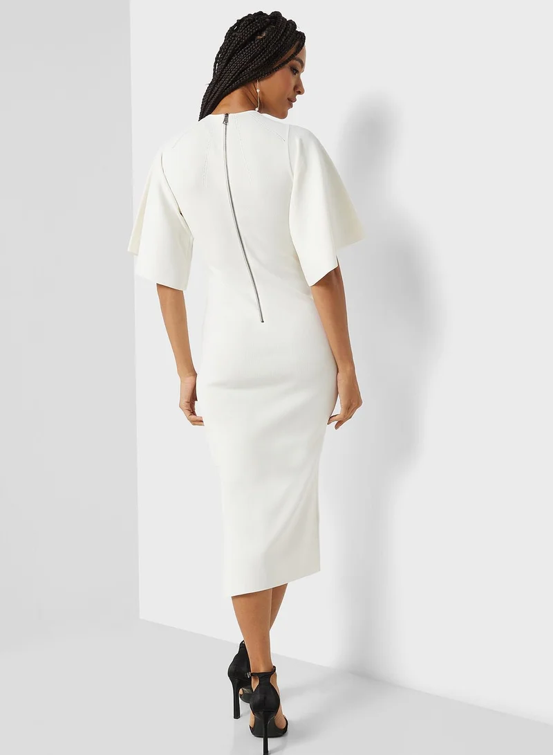 Ted Baker Flutter Sleeve Dress