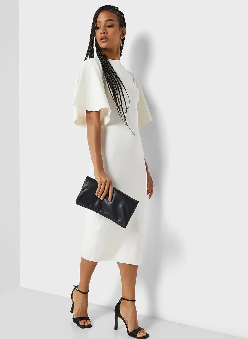 Ted Baker Flutter Sleeve Dress