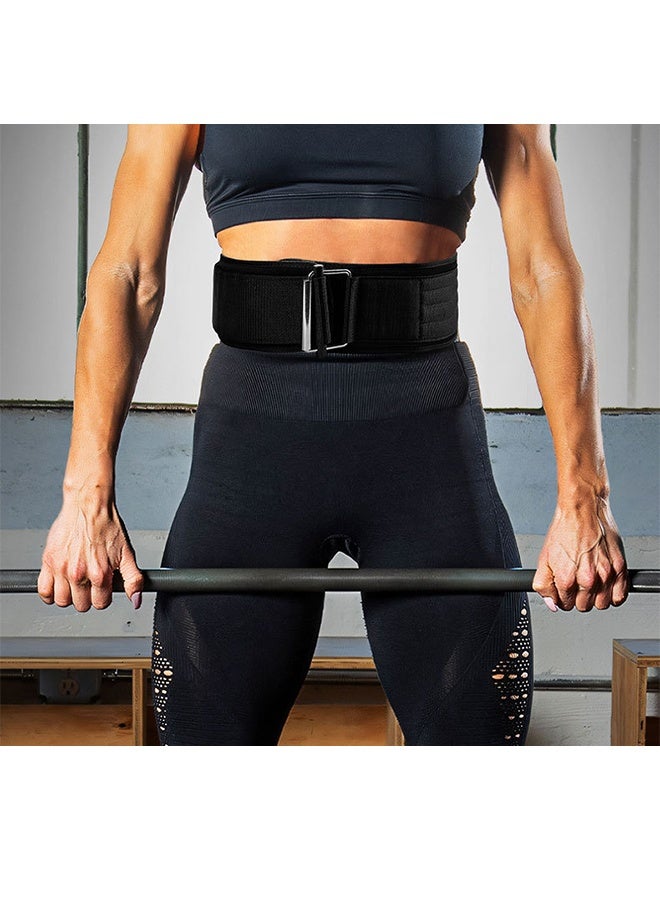 Generic Self-Locking Weight Lifting Belt- Elite Self-Locking Gym Belt - Premium Support for Functional Fitness, Weightlifting, and Olympic Training - Adjustable and Secure  - Image 5