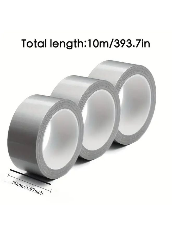 3 Rolls Heavy Duty Waterproof Tape 50mm x 393.7 Inch Industrial Grade Strong Adhesive - Image 3