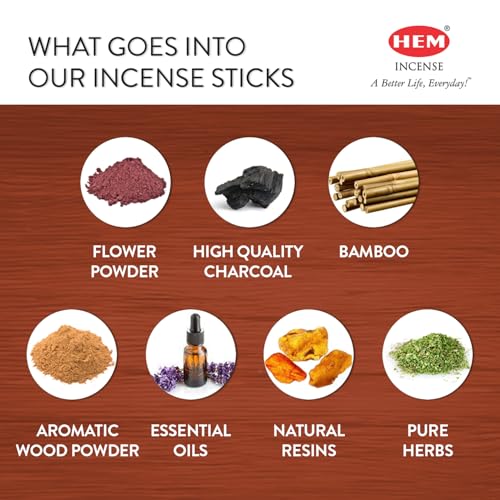 Hem Amber Incense Sticks – Pack of 6 Boxes (120 Sticks Total, 9-Inch Long) | Natural Hand-Rolled Aroma for Meditation, Cleansing & Relaxation | Warm Fragrance Promoting Calm & Serenity. - Image 2