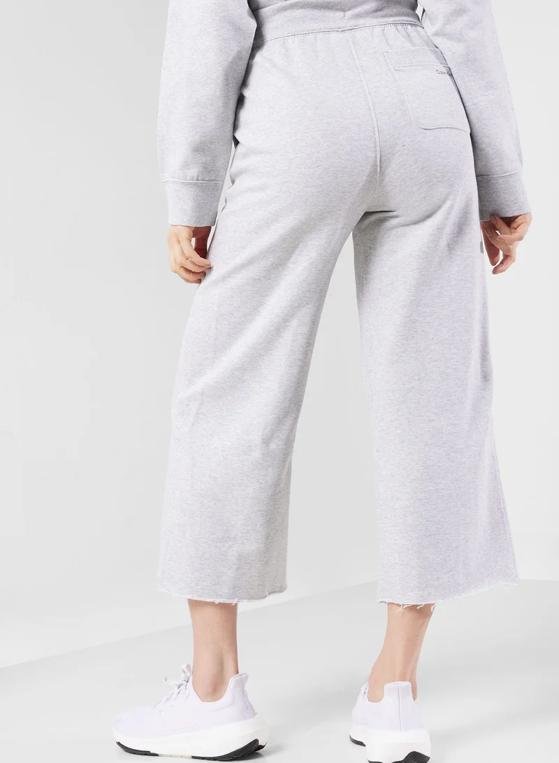Calvin Klein Sports Wide Leg Cropped Pants