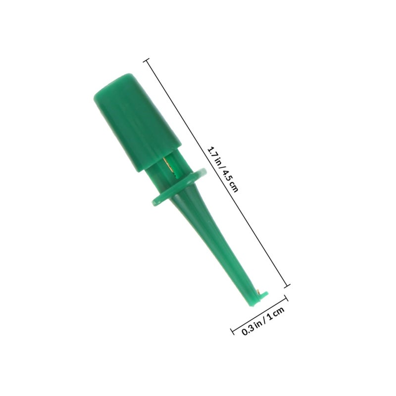 20pcs Multimeter Test Clips with Probe Hooks Red Green Blue Yellow for Electrical Testing - Image 3