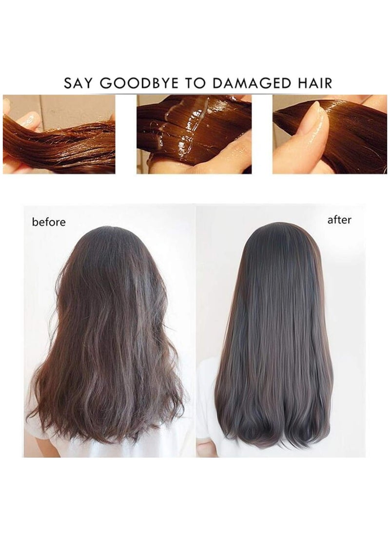 Karseell Collagen Hair Treatment 16.9 Oz 500ml Deep Repairs Conditioner Argan Oil Keratin Hair Treatment for Dry Damaged Curly Bleached & All Hair Types  - Image 4