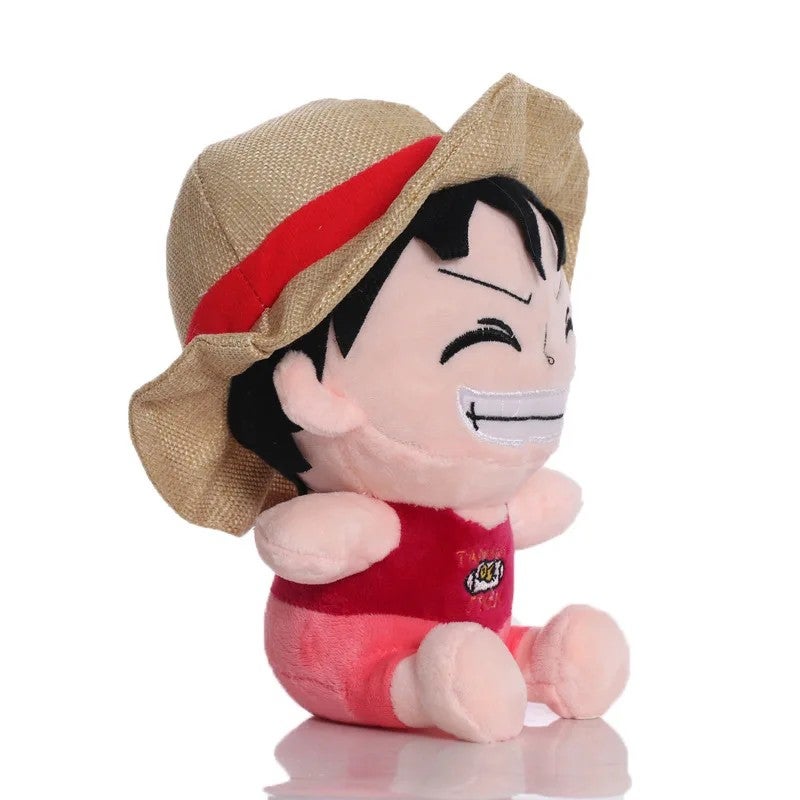 Y&D In Stock 20cm Ones Pieces  Luffy and Zoro Plush Toys Super Soft Plush with PP Cotton Filling 3 Designs - Image 3