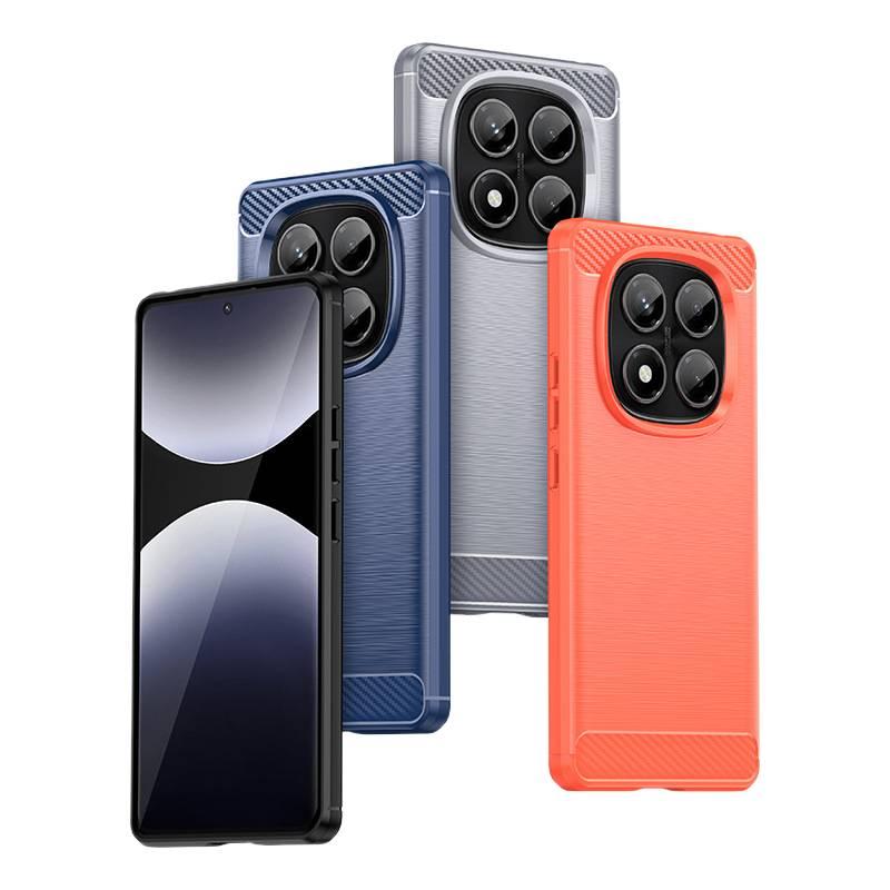 MS TPU Protective Case for Redmi Note 14 Pro with Shockproof and Drop Protection plus Shockproof plus Kickstand plus Strong Magnetic in Red - Image 3