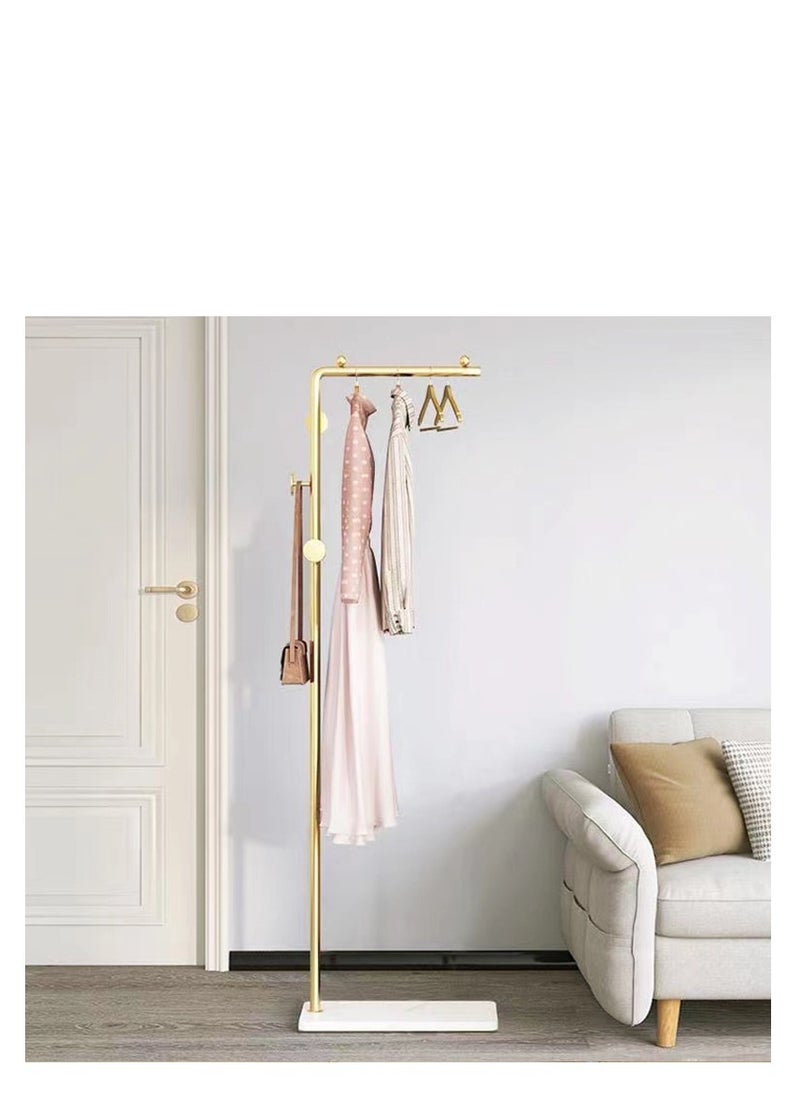 Y&D Coat Rack Freestanding with Natural Marble, 67”Coat Hanger Stand with 3 Hooks Heavy Base Modern Coat Stand for Jackets, Suits, Dress Shirts, Dresses  - Image 2