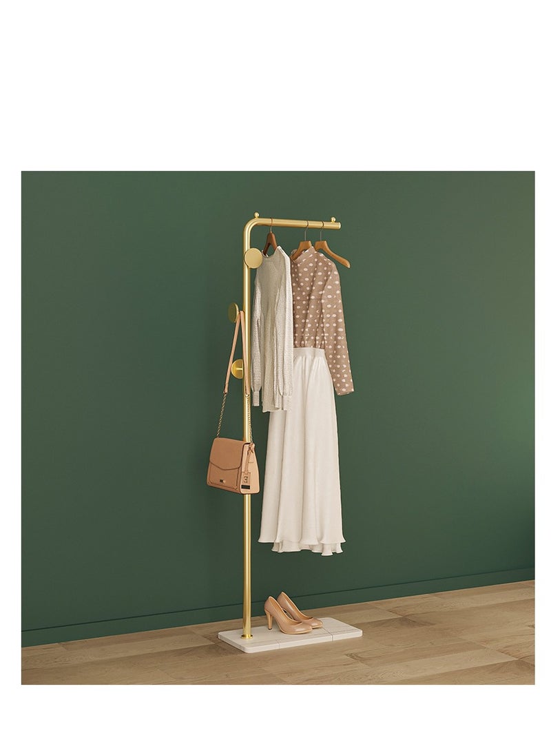 Y&D Coat Rack Freestanding with Natural Marble, 67”Coat Hanger Stand with 3 Hooks Heavy Base Modern Coat Stand for Jackets, Suits, Dress Shirts, Dresses  - Image 4