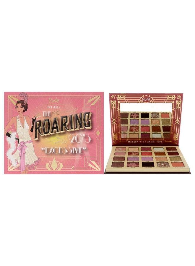 روود مستحضرات التجميل The Roaring 20S Eyeshadow Palette Excessive Eye Shadow Women 0.84 Oz - Image 1