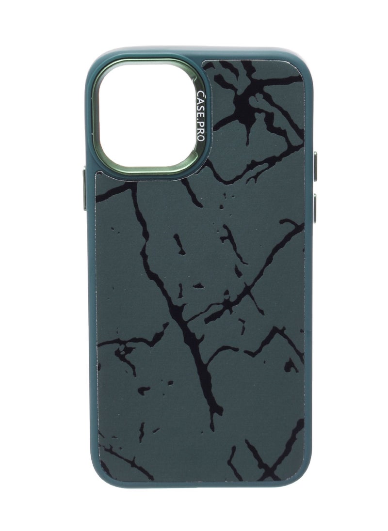 Generic - Silicone Back Phone Protection Cover With Amazing Design And Safety Edges For Iphone 11 Pro - Olive Black - Image 1