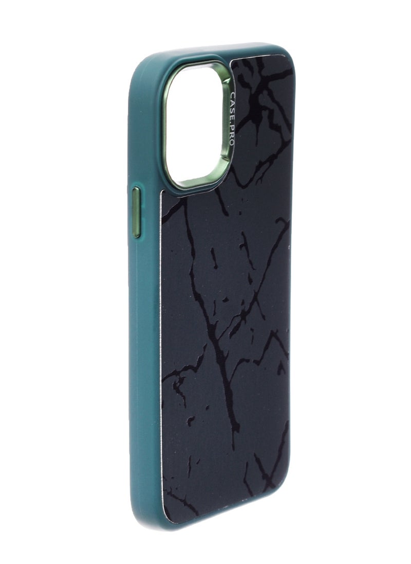 Generic - Silicone Back Phone Protection Cover With Amazing Design And Safety Edges For Iphone 11 Pro - Olive Black - Image 1