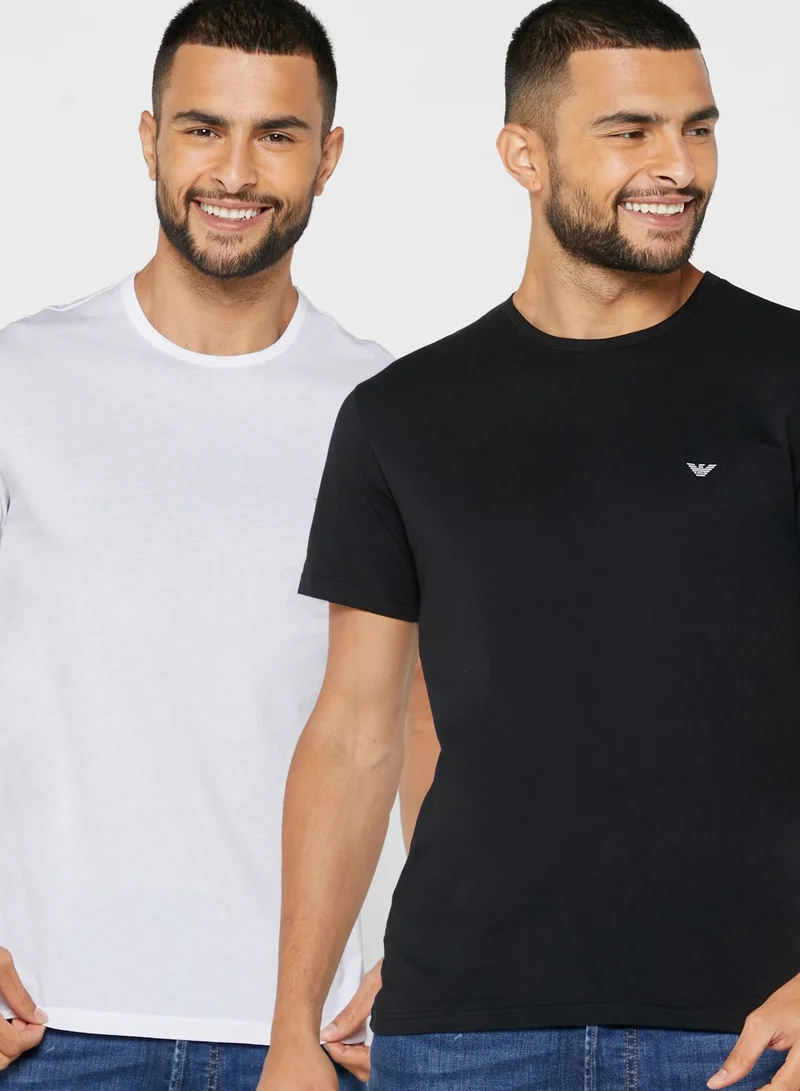 EMPORIO ARMANI 2-Pack Of Crew Neck T-Shirt