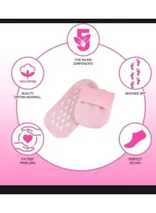 Gel socks for treatment and moisturizing - Image 2