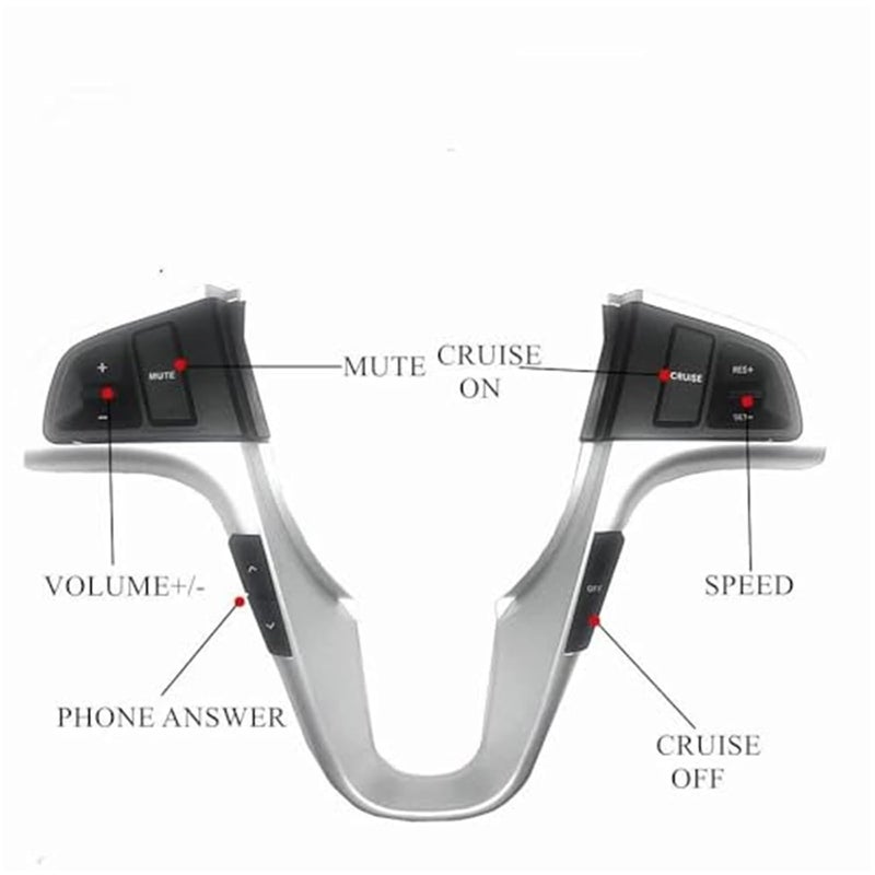 Vuzmode Car Cruise Control Button for Hyundai Verna Solaris - Image 5