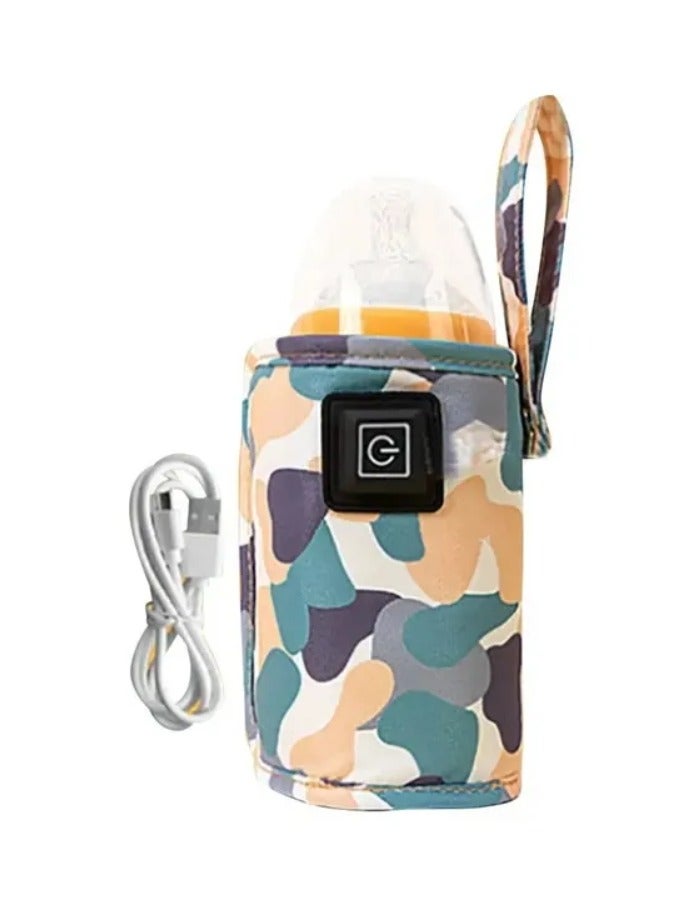 AROAQ USB Milk Water Warmer Bottle Heater Travel Stroller Insulated Bag Baby Nursing Safe Kids Supplies for Outdoor Winter - Image 1