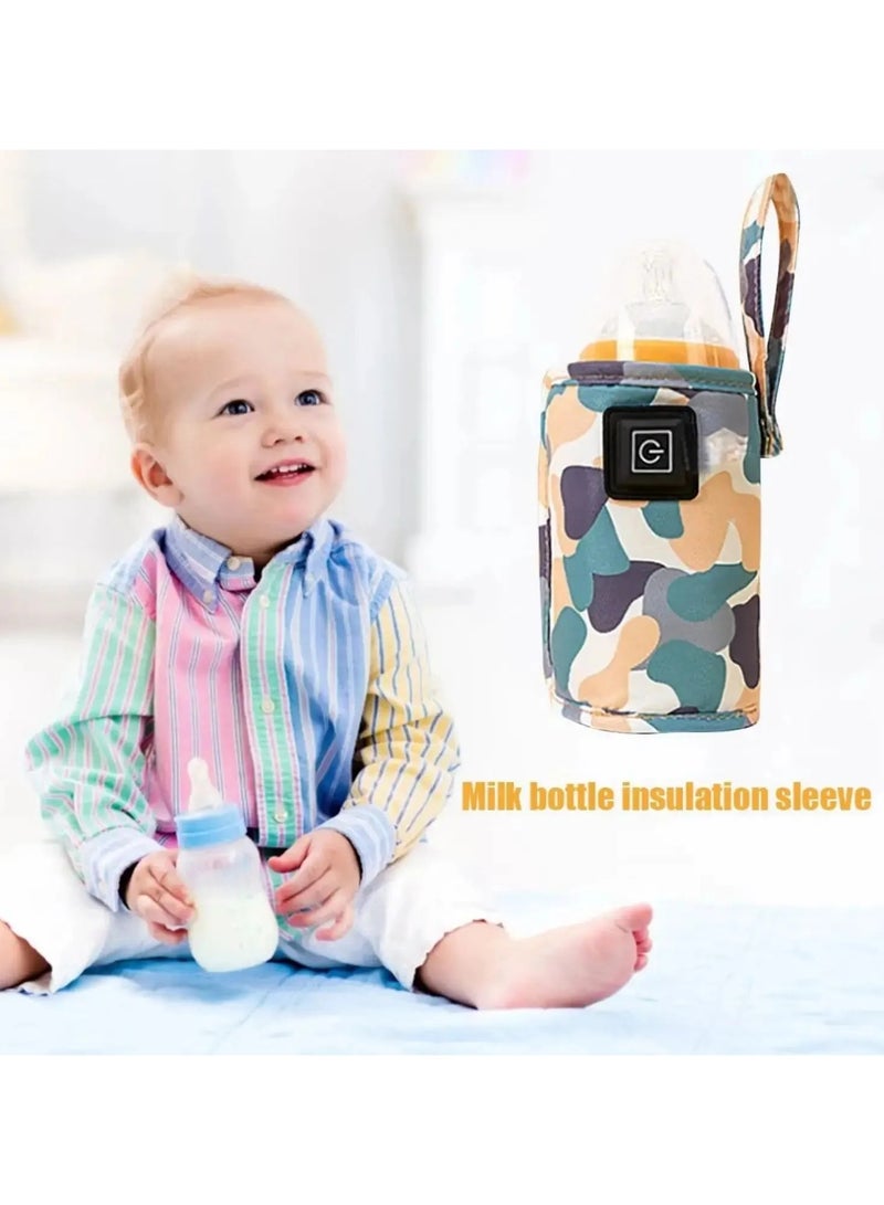 AROAQ USB Milk Water Warmer Bottle Heater Travel Stroller Insulated Bag Baby Nursing Safe Kids Supplies for Outdoor Winter - Image 5