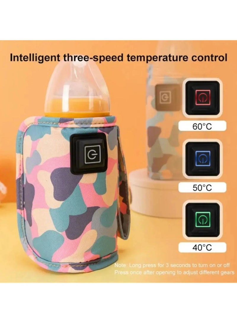 AROAQ USB Milk Water Warmer Bottle Heater Travel Stroller Insulated Bag Baby Nursing Safe Kids Supplies for Outdoor Winter - Image 2