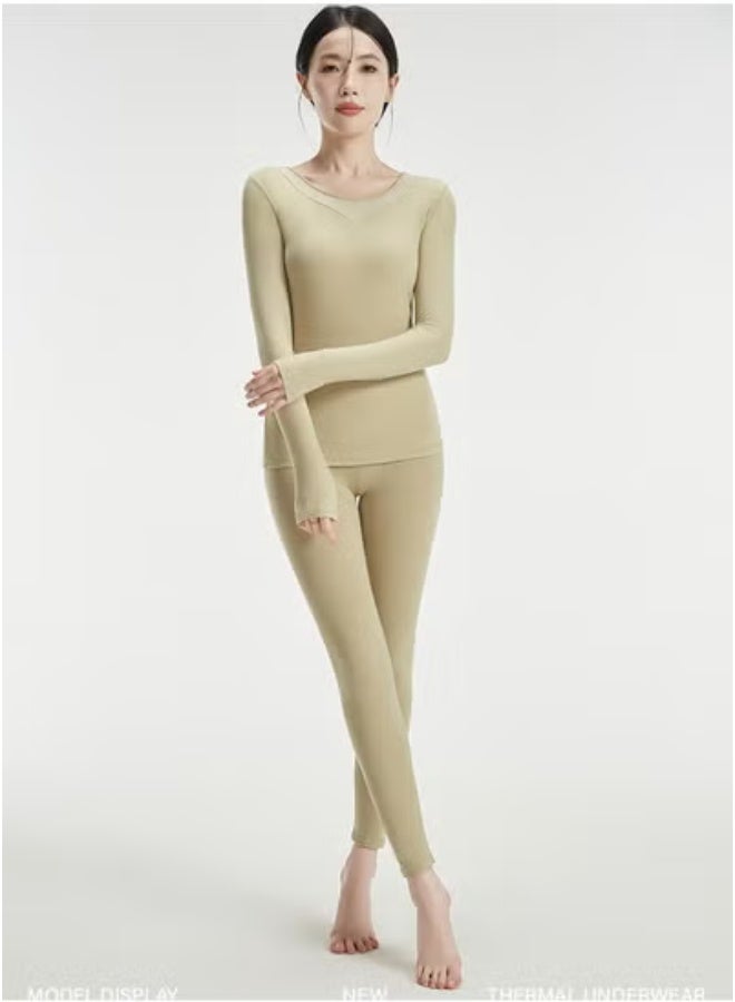 RedMapleTEK Tencel De Velvet Thermal Underwear Set for Women  - Image 1