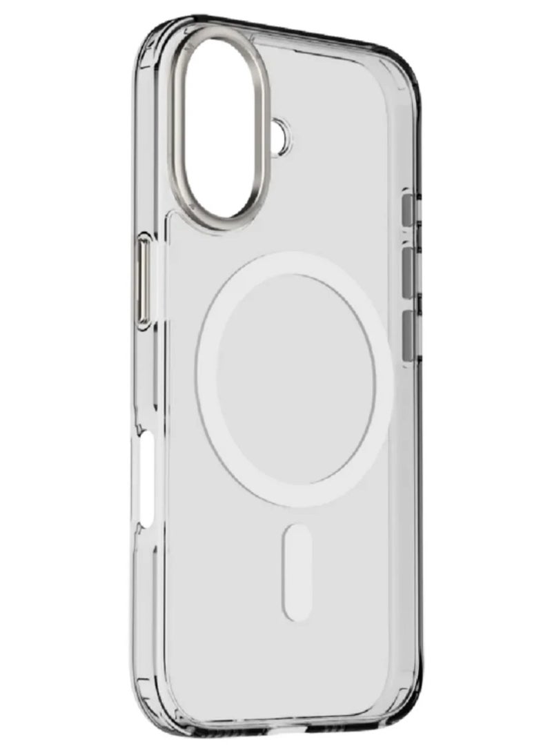 COMMA Mag Safe iPhone 16 Clear Case - Strong Magnet High Quality, Wireless Charging Compatible, Shockproof Protection, Ultra Slim Anti-Scratch Magnetic Cover - Image 1
