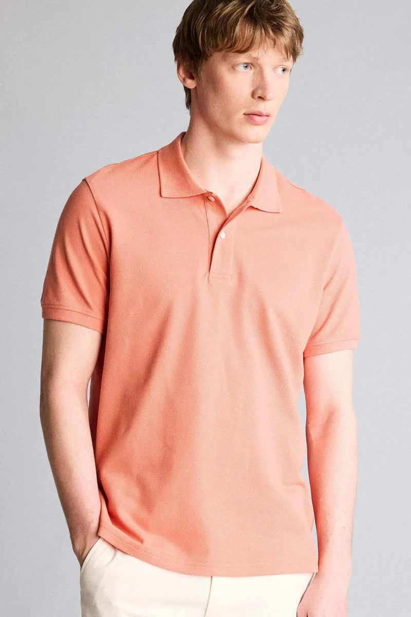 ديفاكتو 100% Cotton Polo T-Shirt