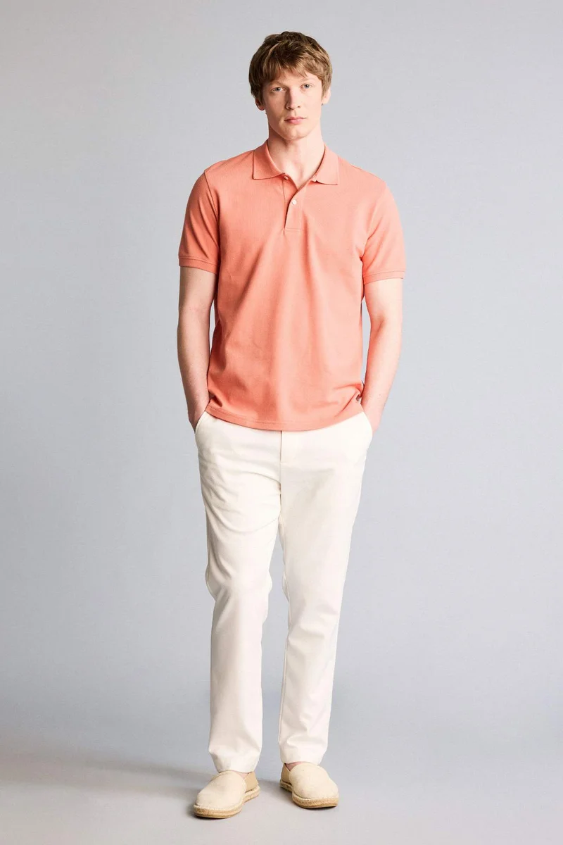 ديفاكتو 100% Cotton Polo T-Shirt