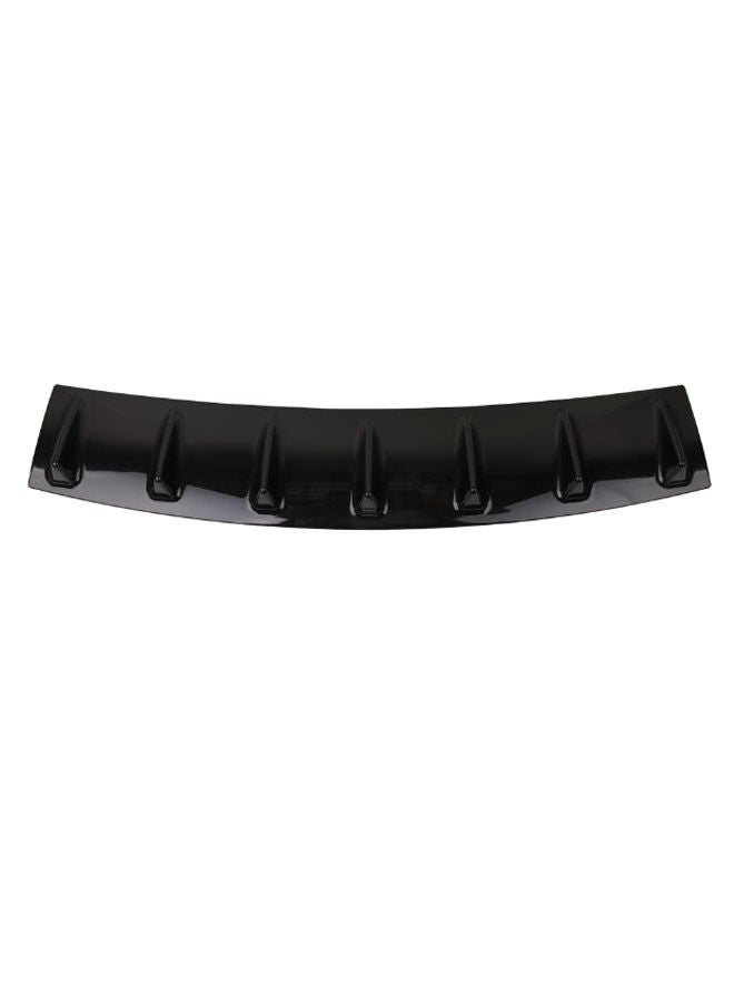 7-Fin Car Rear Bumper Lip Diffuser - Image 1